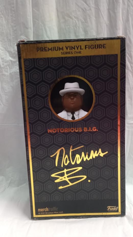 Funko Gold Notorious B.I.G. Premium Vinyl Figure in original box