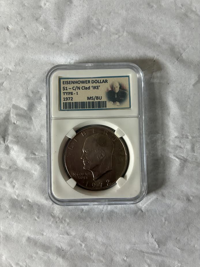 Eisenhower Dollar 1972