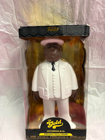 Funko Gold Notorious B.I.G. Premium Vinyl Figure in original box