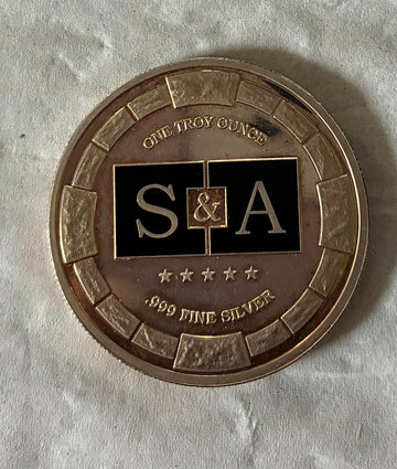 2014 Stansberry & Associates Investment Research Coin 1 Troy oz .999 Silver