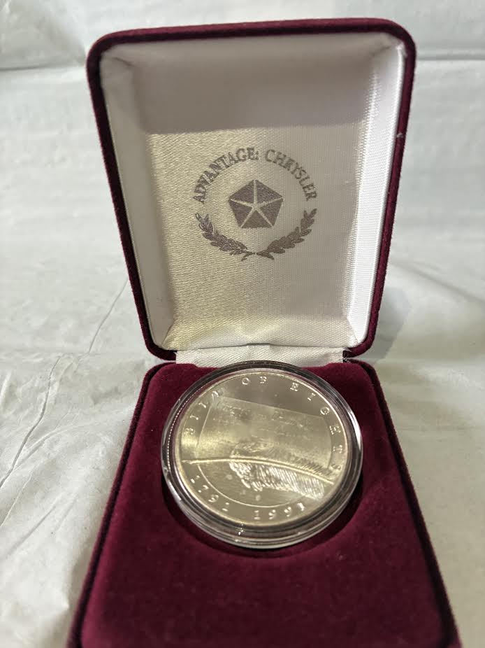 .999 Fine Silver Bill of Rights 1 Troy Ounce Commemorative Coin