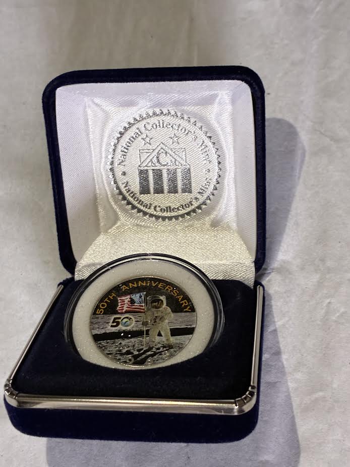 National Collector's Mint 1969 Kennedy Half Dollar – 50th Anniversary Moon Landing Edition
