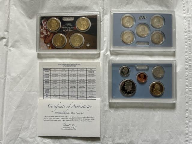 2019 United States Mint Proof Set with Certificate of Authenticity