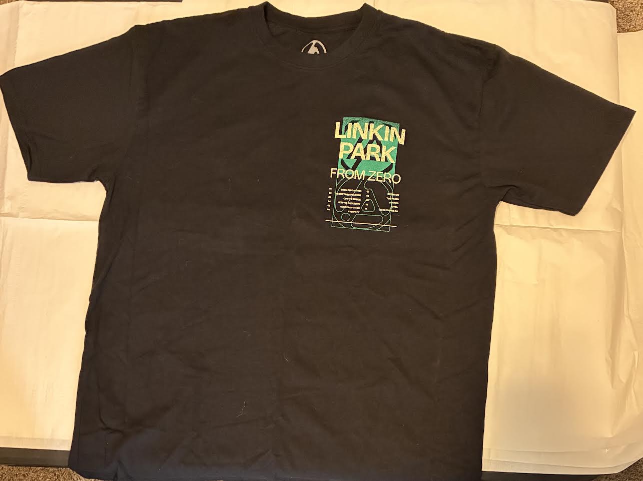 Linkin Park From Zero Tour T-Shirt front
