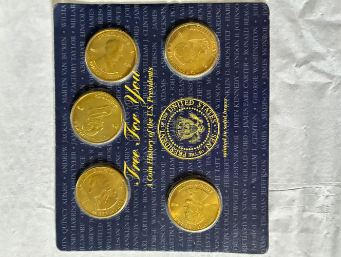 Golden State Mint Indian Buffalo .999 Fine Silver Round Collection (5 Coins)