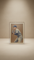 Vintage Baseball Card in Sleeve